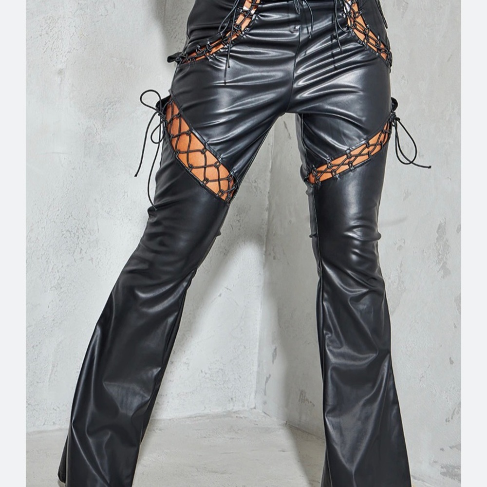 Pretty Little Thing Flared Trousers